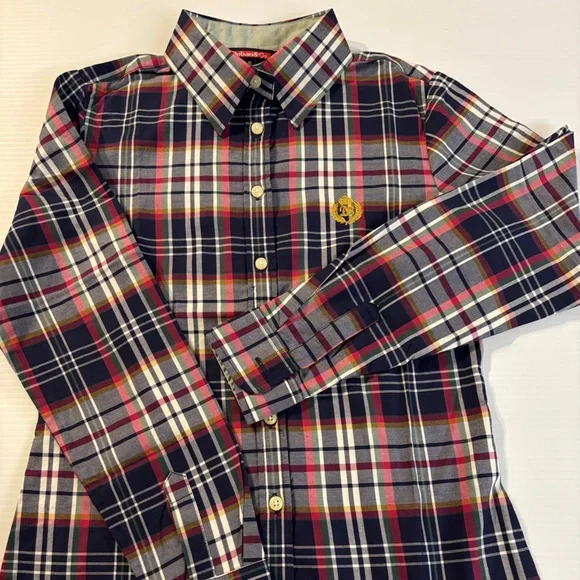 Women's Plaid Button-Up Blouse - Picture 2 of 8